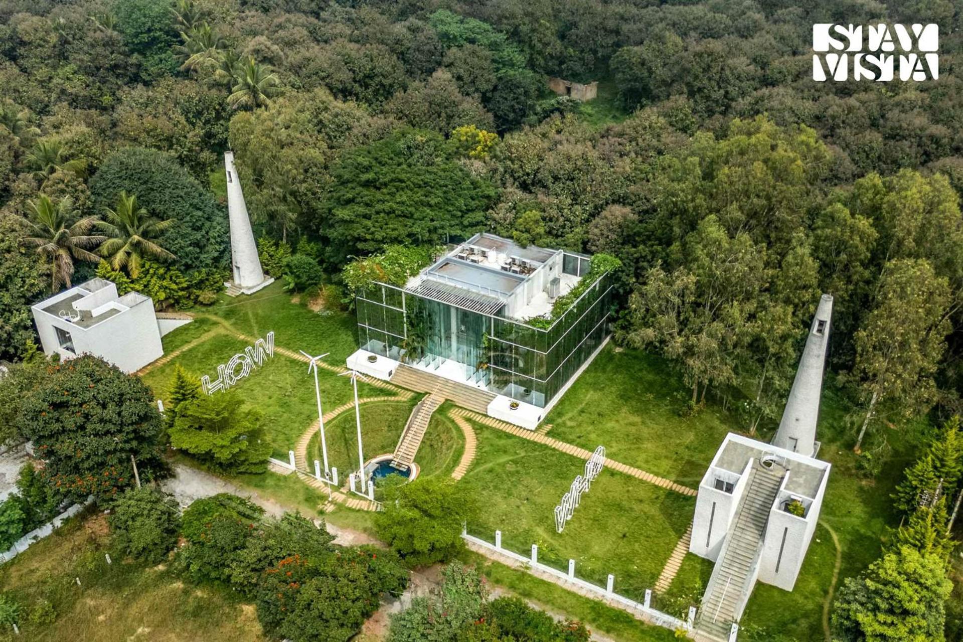 The Crystal Hall India'S Only All Glass Villa 班加罗尔 外观 照片